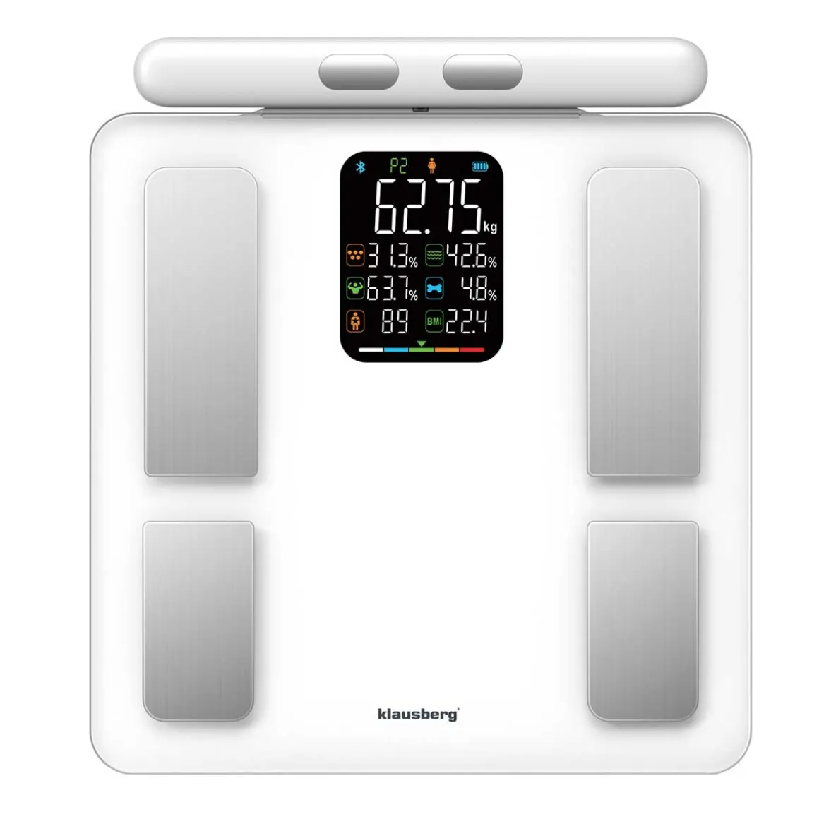 ANALITYCZNA WAGA ŁAZIENKOWA SMART IOS ANDROID KLAUSBERG KB-7857