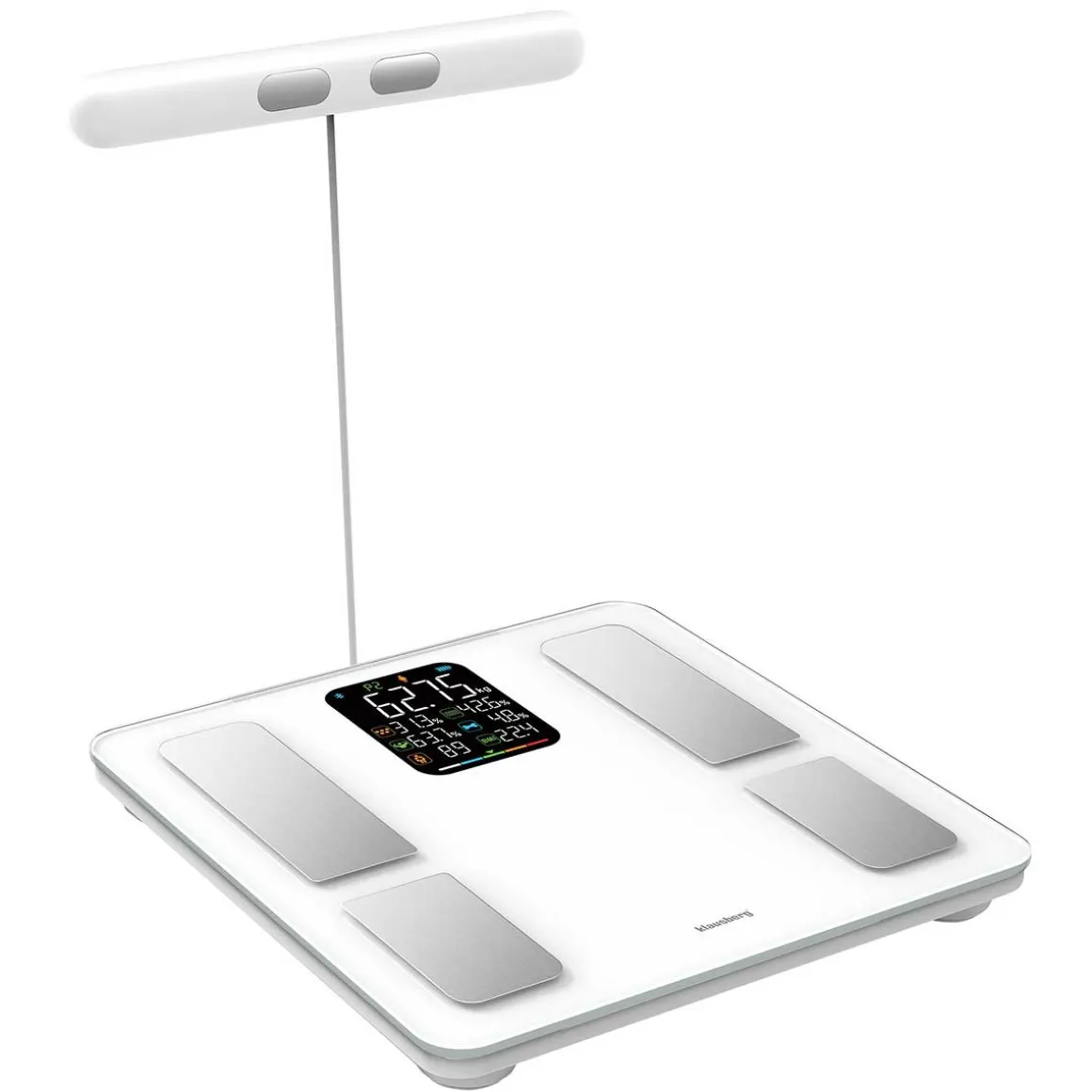 ANALITYCZNA WAGA ŁAZIENKOWA SMART IOS ANDROID KLAUSBERG KB-7857