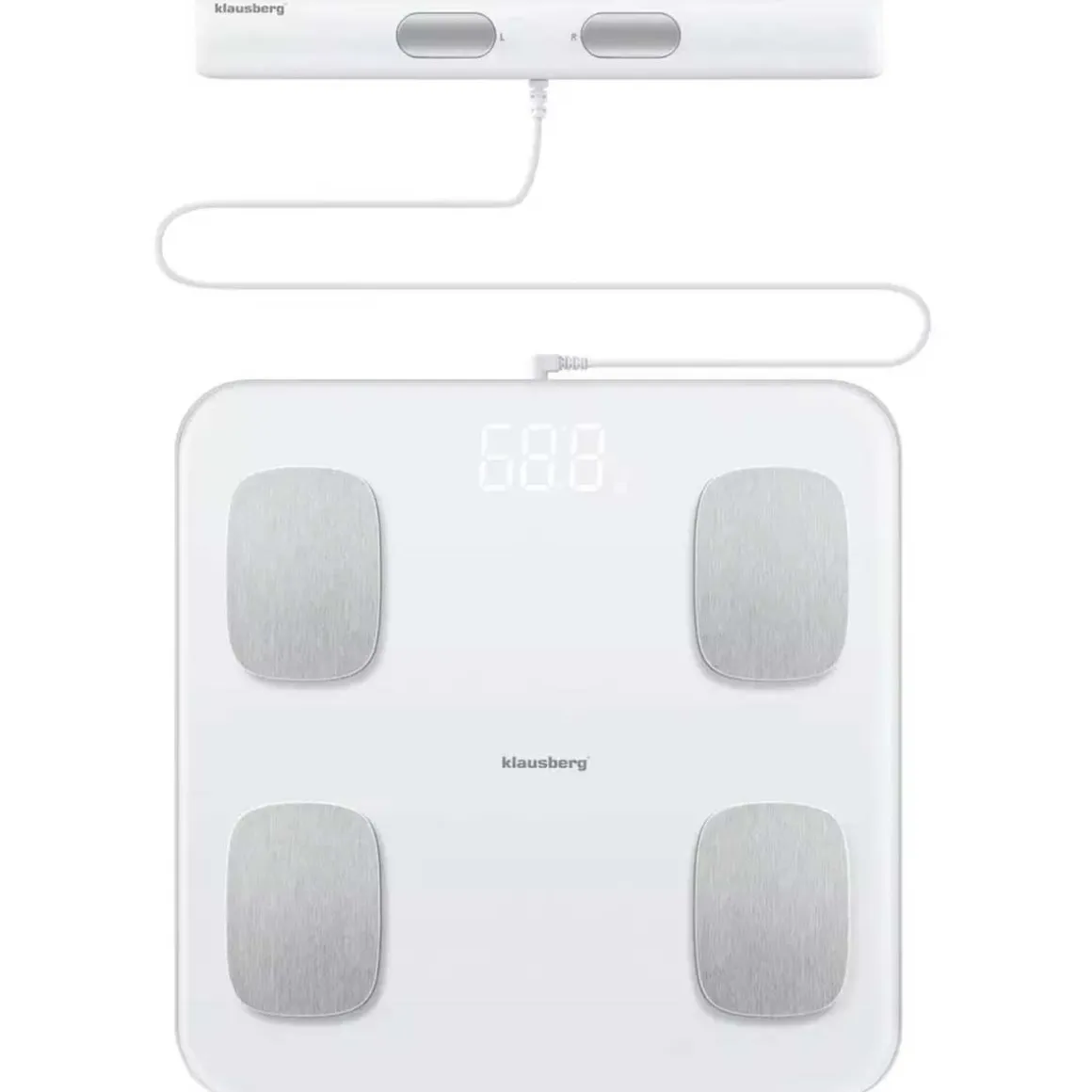 ANALITYCZNA WAGA ŁAZIENKOWA SMART IOS ANDROID KLAUSBERG KB-7853