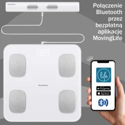 ANALITYCZNA WAGA ŁAZIENKOWA SMART IOS ANDROID KLAUSBERG KB-7853