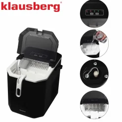 AUTOMATYCZNA KOSTKARKA DO LODU 1,2L 100W KLAUSBERG KB-7883