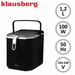 AUTOMATYCZNA KOSTKARKA DO LODU 1,2L 100W KLAUSBERG KB-7883