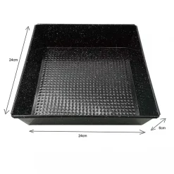 BLACHA FORMA DO CIASTA 24x24 cm KINGHOFF KH-1774