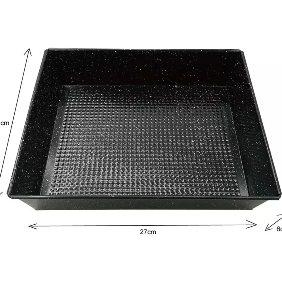 BLACHA FORMA DO CIASTA 23x27 cm KINGHOFF KH-1775