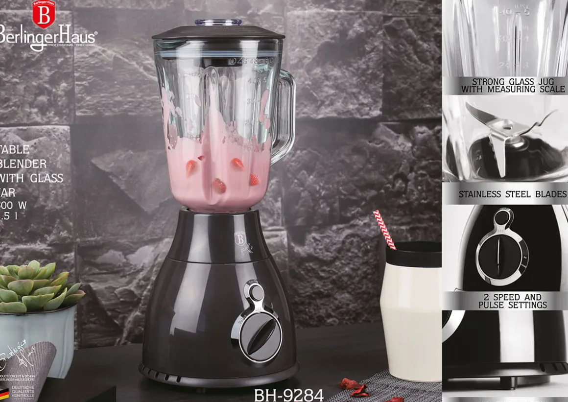 BLENDER KIELICHOWY MIKSER BERLINGER HAUS BH-9284