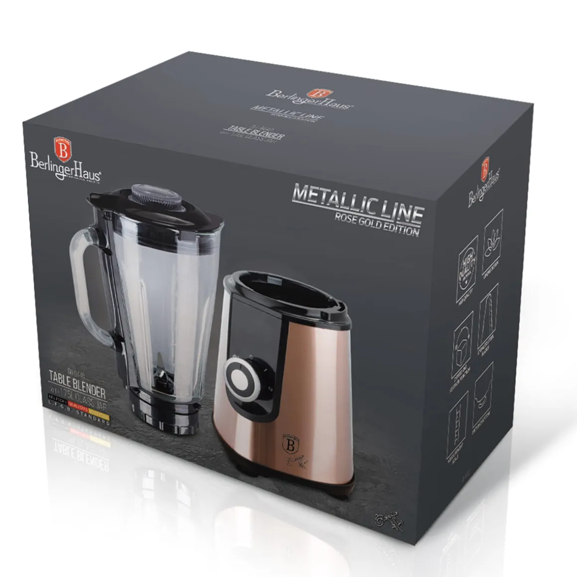 BLENDER KIELICHOWY MIKSER BERLINGER HAUS BH-9448