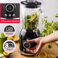 BLENDER KIELICHOWY WYŚWIETLACZ LED KLAUSBERG KB-9029 RETRO