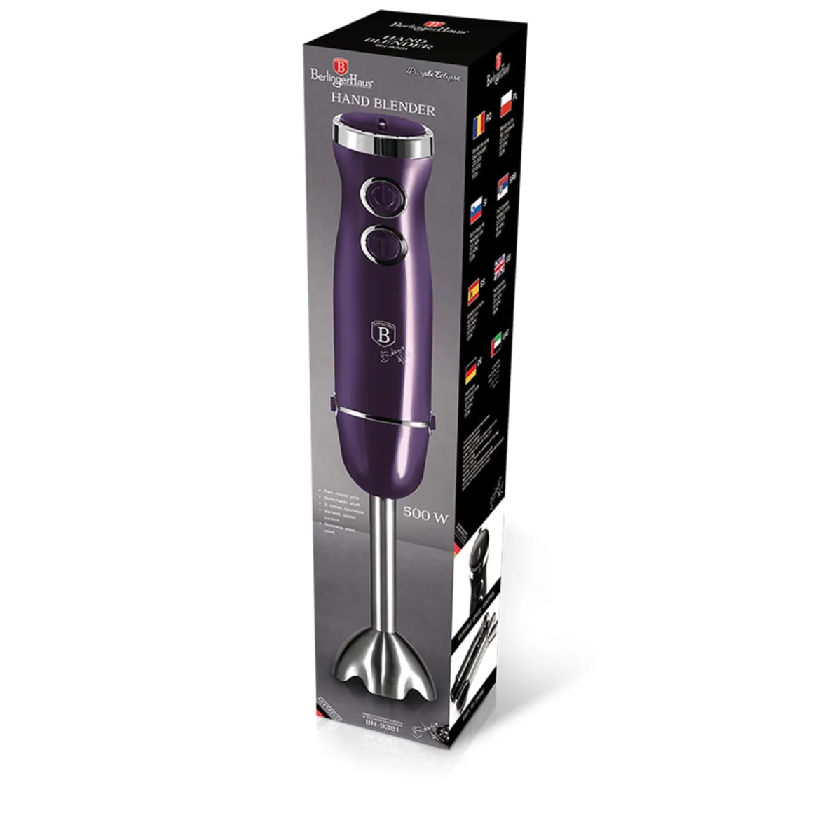 BLENDER RĘCZNY BERLINGER HAUS BH-9381 PURPLE ECLIPSE