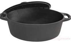 BRYTFANNA ŻELIWNA 33cm 6,2L KINGHOFF KH-1111