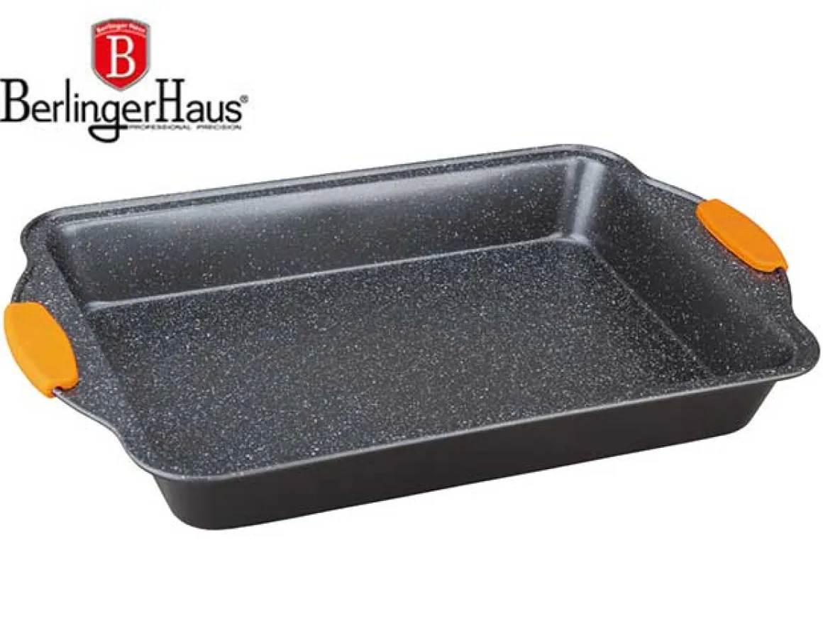 BRYTFANNA FORMA DO PIECZENIA GRANIT DIAMOND 40cm BERLINGERHAUS BH-1139