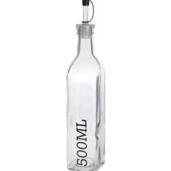 BUTELKA SZKLANA NA OLIWĘ Z DOZOWNIKIEM 500ml