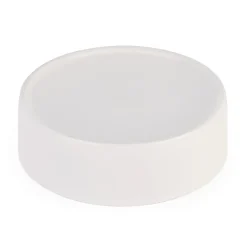 CERAMICZNA CUKIERNICA Z POKRYWĄ I ŁYŻECZKĄ biała KONIGHOFFER