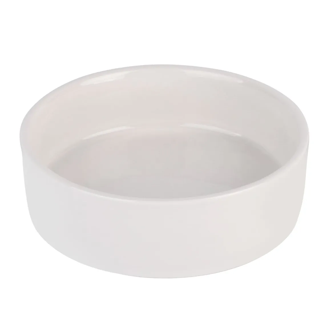 CERAMICZNA CUKIERNICA Z POKRYWĄ I ŁYŻECZKĄ biała KONIGHOFFER