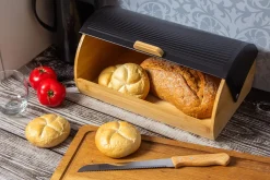 CHLEBAK BAMBUSOWY POJEMNIK NA PIECZYWO 2688
