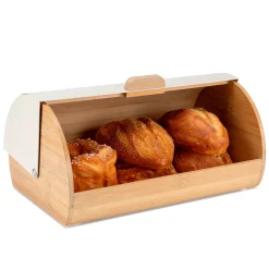 CHLEBAK BAMBUSOWY POJEMNIK NA PIECZYWO E-6078