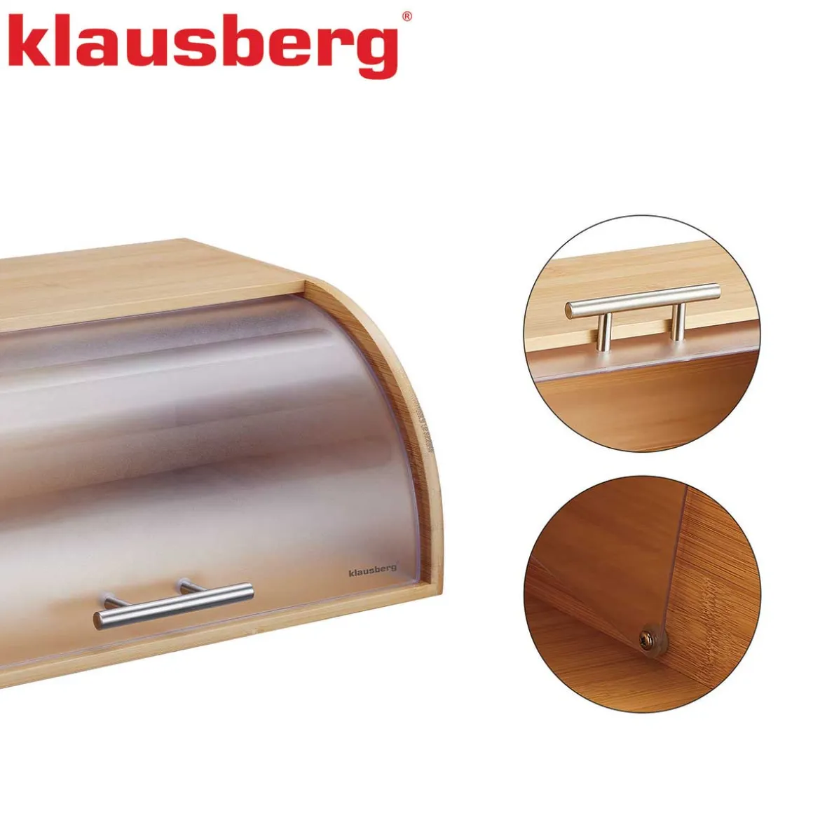 CHLEBAK POJEMNIK BAMBUSOWY NA PIECZYWO KLAUSBERG KB-7874
