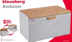 CHLEBAK POJEMNIK NA PIECZYWO DWUSTRONNY KLAUSBERG KB-7466