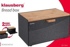 CHLEBAK POJEMNIK NA PIECZYWO DWUSTRONNY KLAUSBERG KB-7464