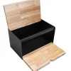 CHLEBAK POJEMNIK NA PIECZYWO DWUSTRONNY KLAUSBERG KB-7386 BLACK