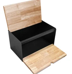 CHLEBAK POJEMNIK NA PIECZYWO DWUSTRONNY KLAUSBERG KB-7386 BLACK