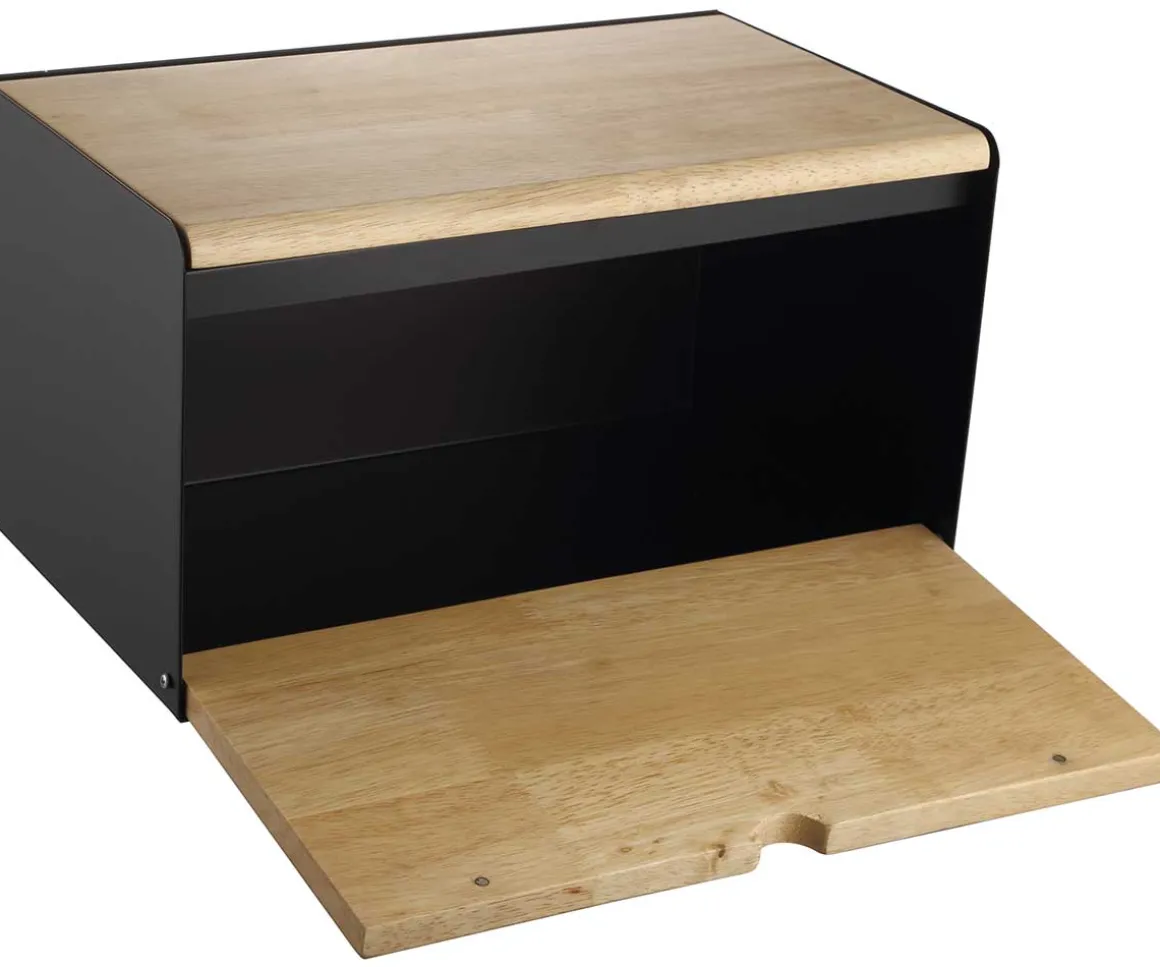 CHLEBAK POJEMNIK NA PIECZYWO DWUSTRONNY KLAUSBERG KB-7386 BLACK