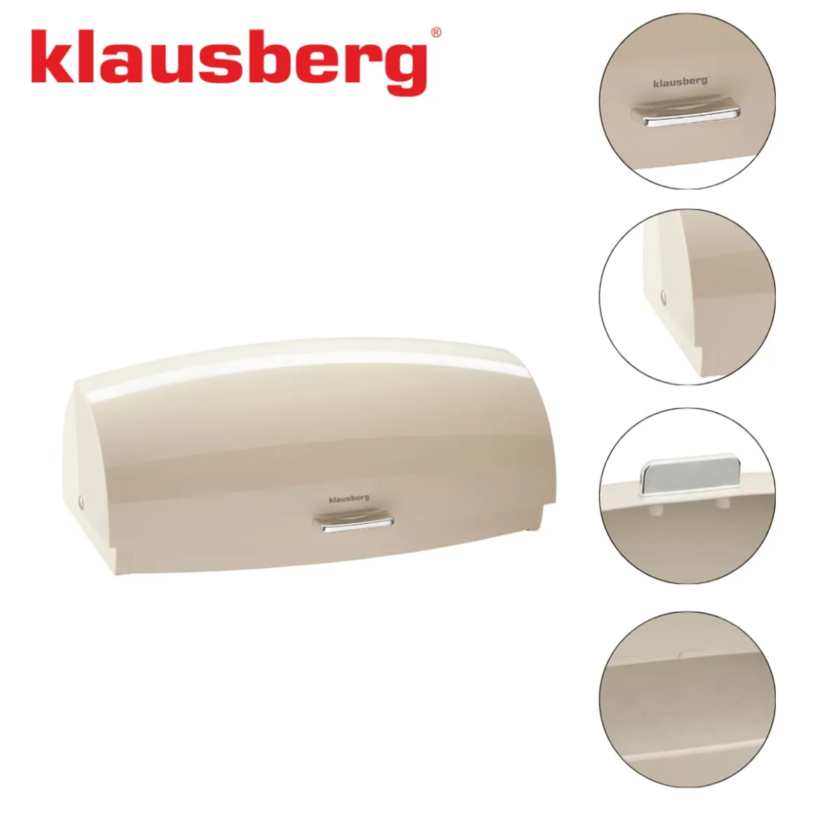 CHLEBAK POJEMNIK STALOWY NA PIECZYWO KLAUSBERG KB-7932