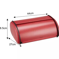 CHLEBAK STALOWY KINGHOFF KH-1865 czerwony