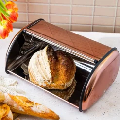 CHLEBAK STALOWY KINGHOFF KH-1840 ROSE GOLD