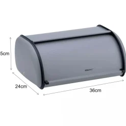 CHLEBAK STALOWY KINGHOFF KH-1751 szary