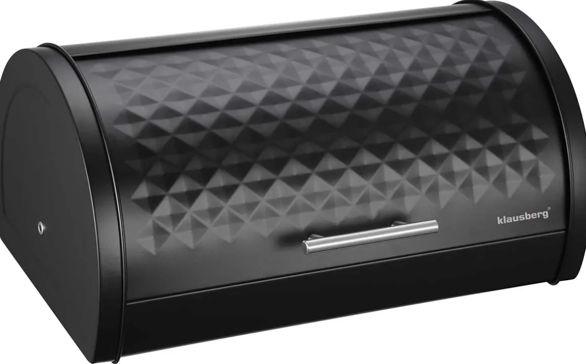 CHLEBAK STALOWY POKRYWĄ DIAMOND KLAUSBERG KB-7453