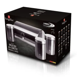 CHLEBAK Z ZESTAWEM POJEMNIKÓW BERLINGER HAUS BH-6732 CARBON PRO
