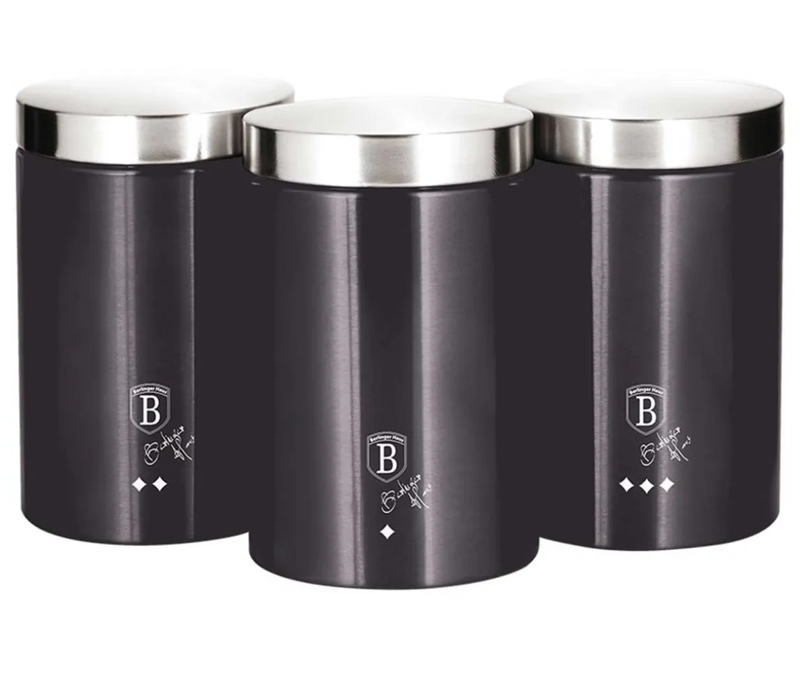 CHLEBAK Z ZESTAWEM POJEMNIKÓW BERLINGER HAUS BH-6732 CARBON PRO