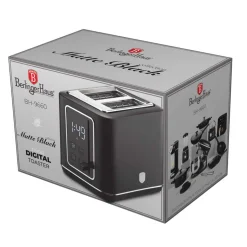 CYFROWY TOSTER DO GRZANEK BERLINGER HAUS BH-9660 MATTE BLACK
