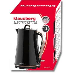 CZAJNIK ELEKTRYCZNY 1,7L KLAUSBERG KB-9015 CZARNY