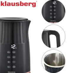 CZAJNIK ELEKTRYCZNY 1,7L KLAUSBERG KB-7896 LED REGULACJA TEMPERATURY