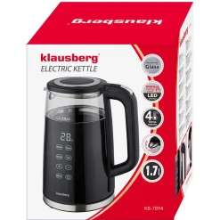 CZAJNIK ELEKTRYCZNY 1,7L KLAUSBERG KB-7894 LED REGULACJA TEMPERATURY