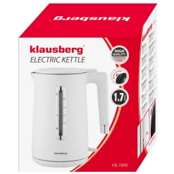 CZAJNIK ELEKTRYCZNY 1,7L KLAUSBERG KB-7890 BIAŁY