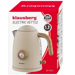 CZAJNIK ELEKTRYCZNY 1,7L Z TERMOMETREM KLAUSBERG KB-9020 RETRO