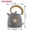 CZAJNIK ELEKTRYCZNY 1,8L Z TERMOMETREM KLAUSBERG KB-9009 RETRO