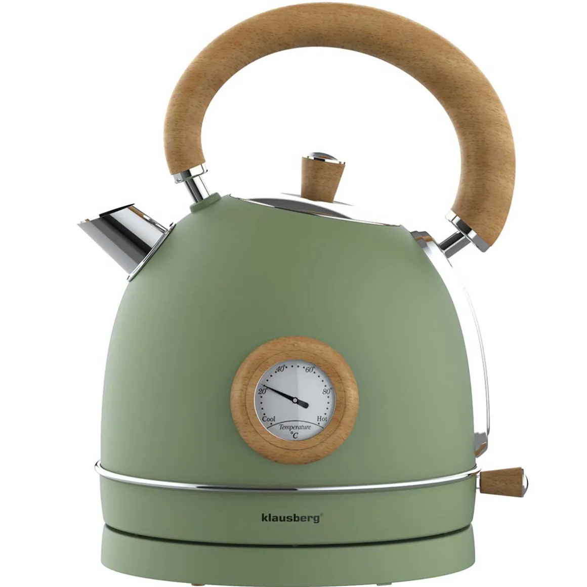 CZAJNIK ELEKTRYCZNY 1,8L Z TERMOMETREM KLAUSBERG KB-9008 RETRO