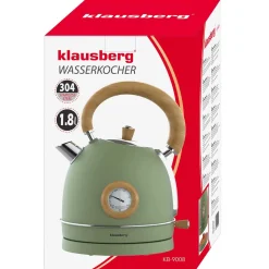 CZAJNIK ELEKTRYCZNY 1,8L Z TERMOMETREM KLAUSBERG KB-9008 RETRO