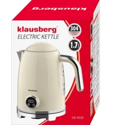 CZAJNIK ELEKTRYCZNY 1,7L Z TERMOMETREM LED KLAUSBERG KB-9028 RETRO