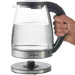 CZAJNIK ELEKTRYCZNY SZKLANY 1,8L KLAUSBERG KB-7887 LED RGB