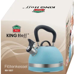 CZAJNIK 1,8L Z GWIZDKIEM KINGHOFF KH-1857 NIEBIESKI