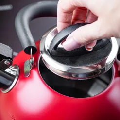 CZAJNIK 1,8L Z GWIZDKIEM KINGHOFF KH-1853 CZERWONY