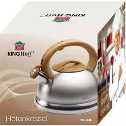 CZAJNIK 3L Z GWIZDKIEM KINGHOFF KH-3336