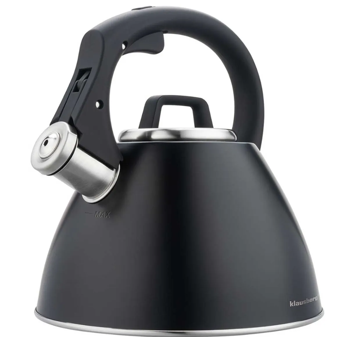 CZAJNIK STALOWY Z GWIZDKIEM 2,5L KLAUSBERG KB-7952