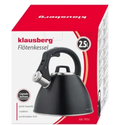 CZAJNIK STALOWY Z GWIZDKIEM 2,5L KLAUSBERG KB-7952