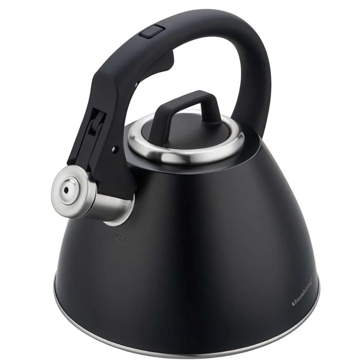 CZAJNIK STALOWY Z GWIZDKIEM 2,5L KLAUSBERG KB-7952