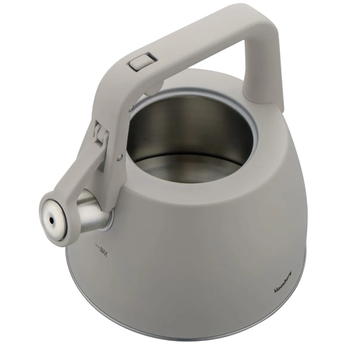 CZAJNIK STALOWY Z GWIZDKIEM 2,5L KLAUSBERG KB-7916